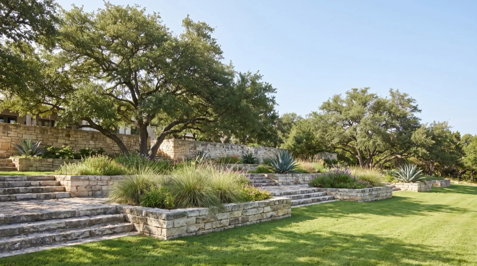 Award-winning residential landscape by Matt W. Stevens
