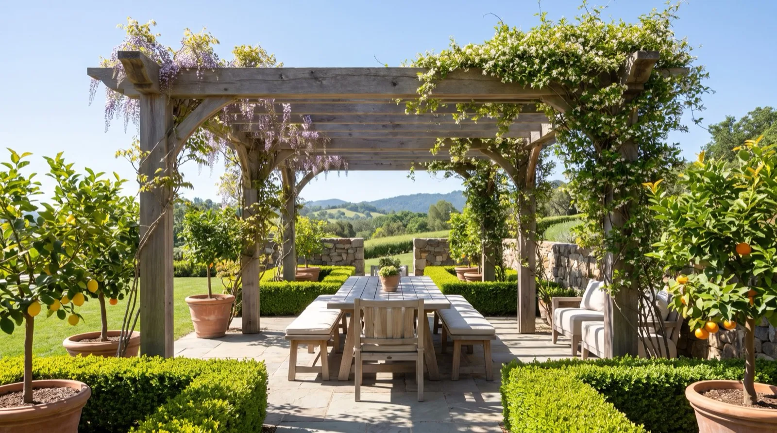 Award-winning residential landscape by Matt W. Stevens